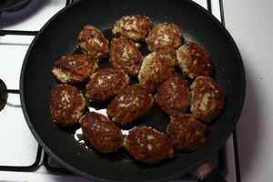 Grove frikadeller