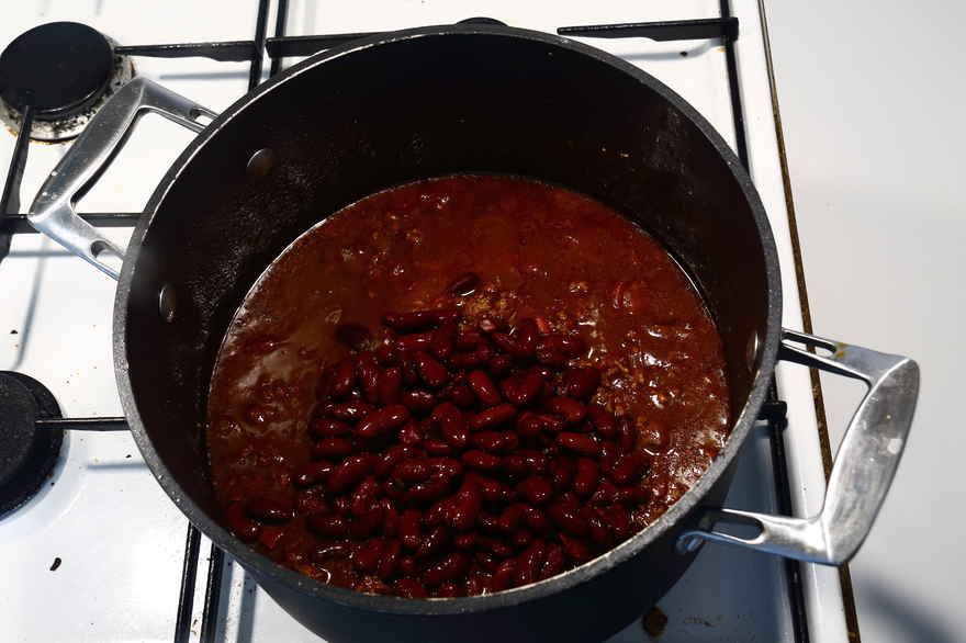 Chili Con Carne med chokolade ... klik for at komme tilbage