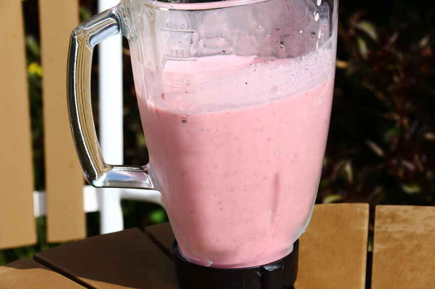 Bærsmoothie ... klik for at komme tilbage