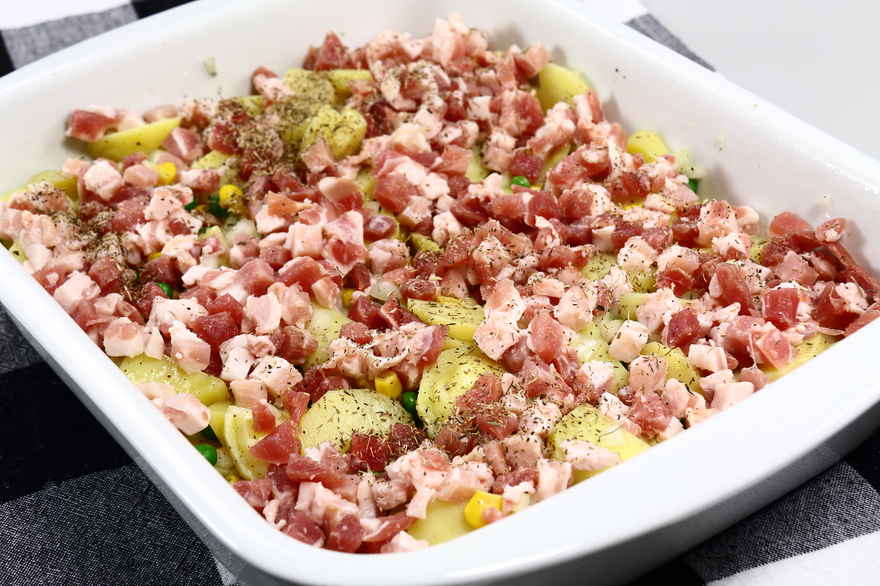 Kartoffelfad med bacon ... klik for at komme tilbage