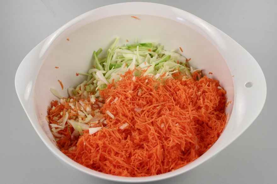 Coleslaw deluxe med fedtfattig dressing ... klik for at komme tilbage