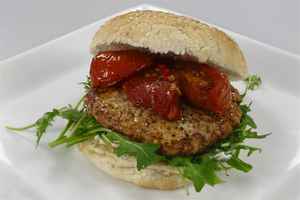 Kyllingeburger med tomatrelish, billede 4