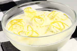 Citronfromage uden æg, billede 4
