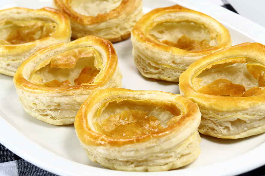 Vol-au-vent ... klik for at komme tilbage