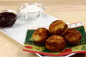 Æbleskiver med gær