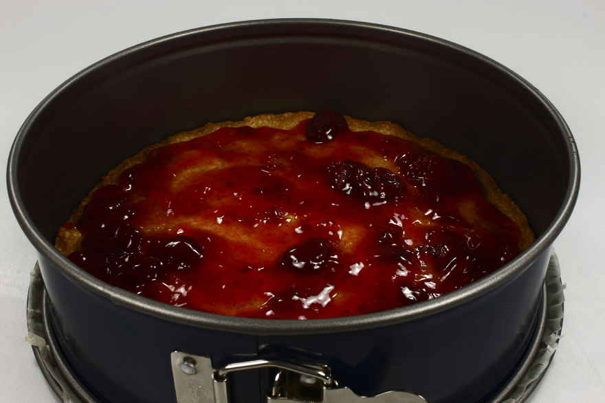 Jordbær-rabarbertærte ... klik for at komme tilbage