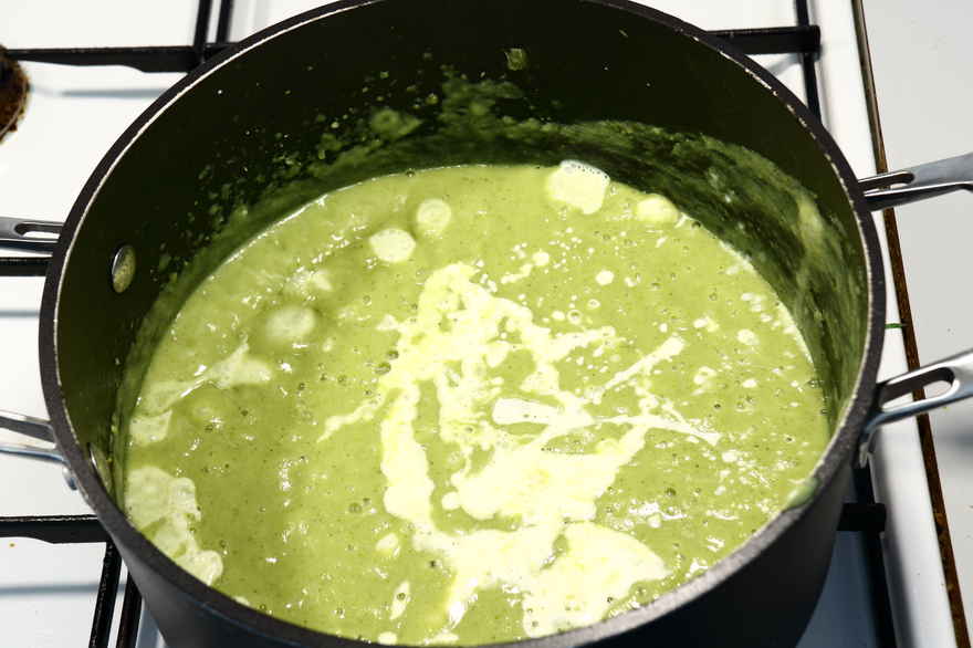 Broccolisuppe ... klik for at komme tilbage