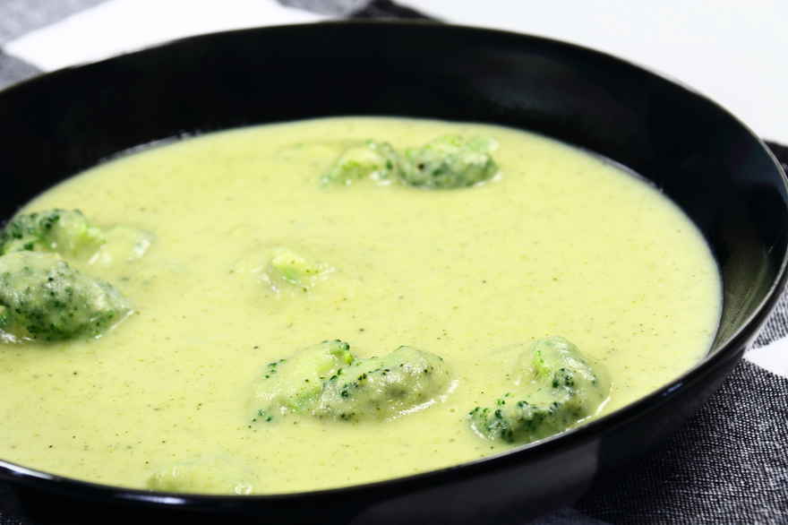 Broccolisuppe ... klik for at komme tilbage