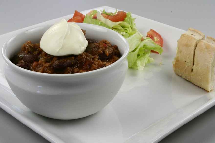 Chili con carne, ægte ... klik for at komme tilbage