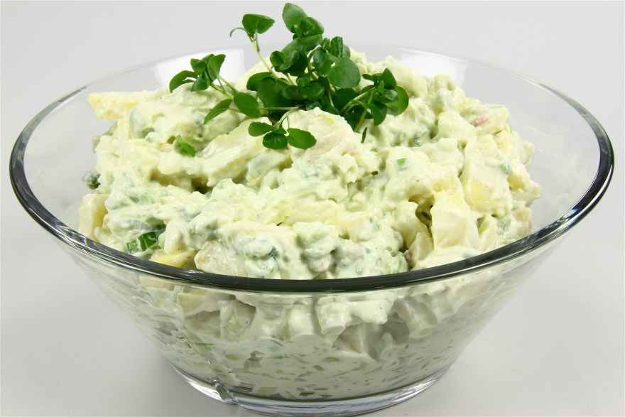 Kartoffelsalat med avokado ... klik for at komme tilbage