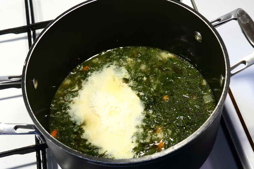 Persillesuppe med parmesanost ... klik for at komme tilbage