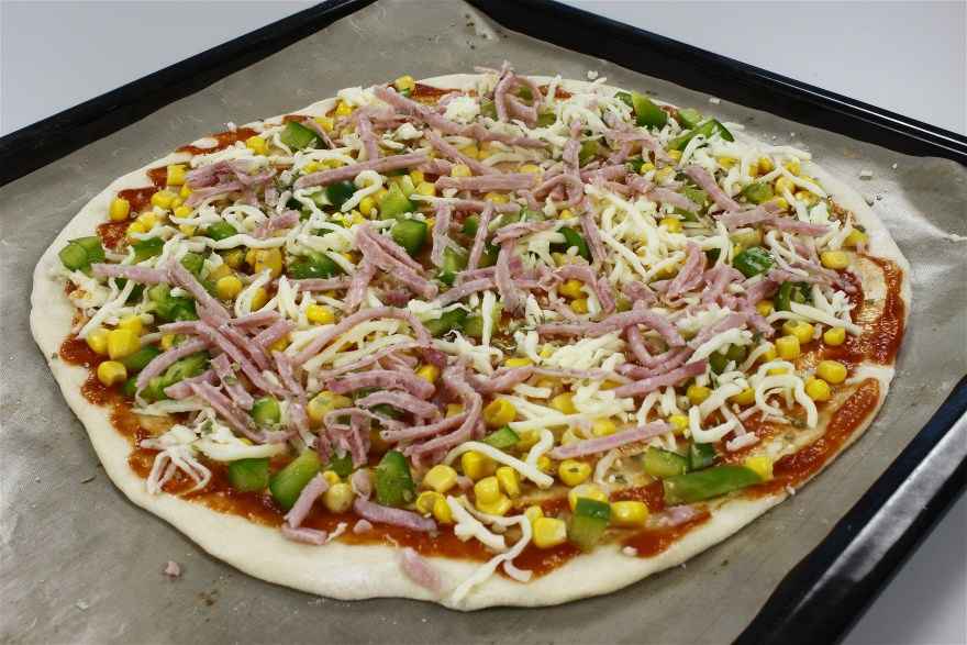 Enkel og nem pizza ... klik for at komme tilbage