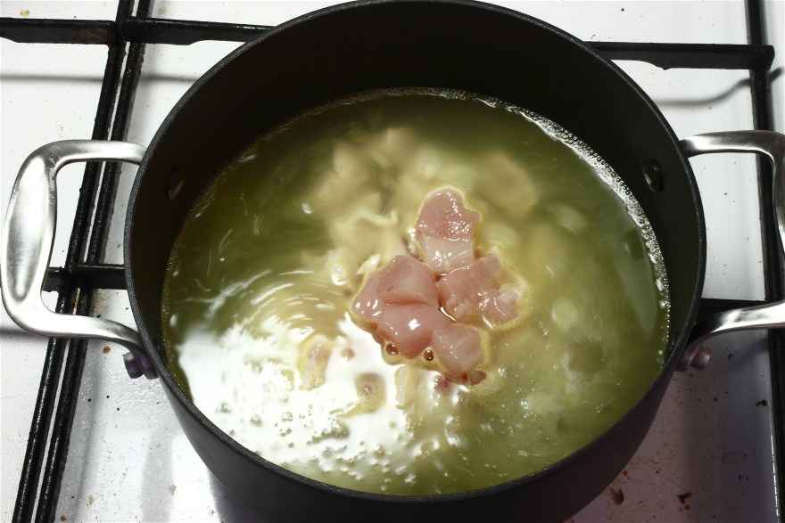 Kyllingesuppe fra Thailand ... klik for at komme tilbage