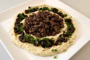 Hummus med ristet lammekød, billede 4