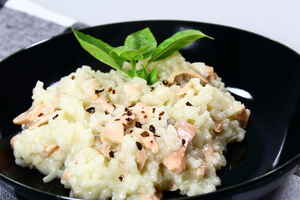 Risotto med laks, billede 4