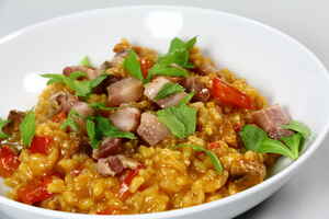 Risotto med bacon, billede 4