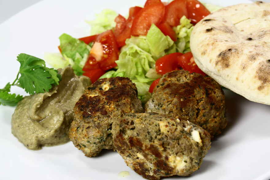 Lammefrikadeller med feta ... klik for at komme tilbage