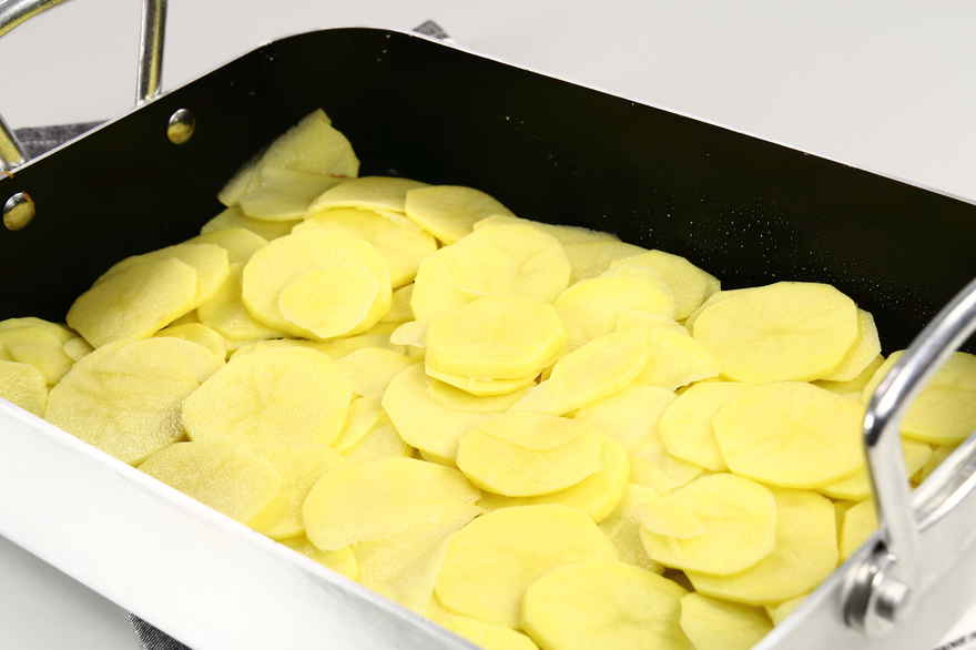 Flødekartofler med hvidløg og ost ... klik for at komme tilbage