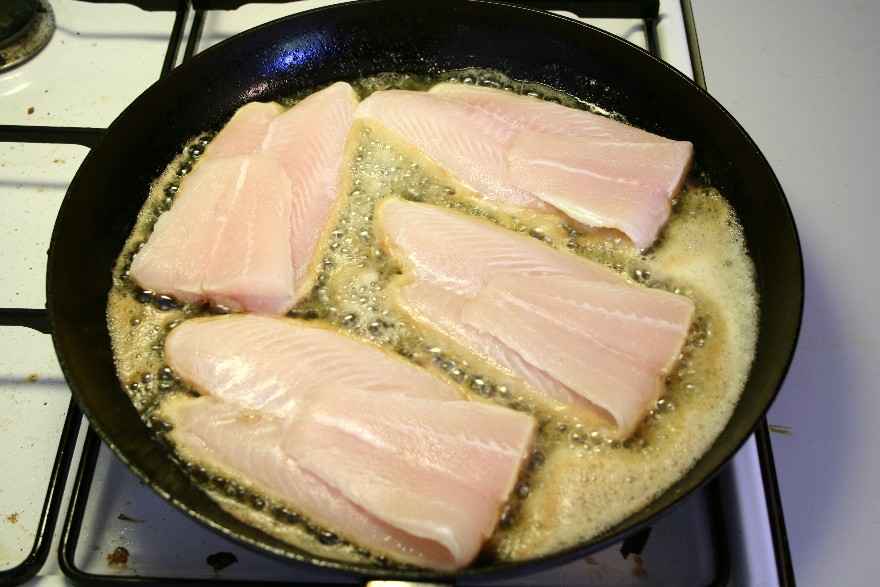 Pangasius med baconsmør ... klik for at komme tilbage