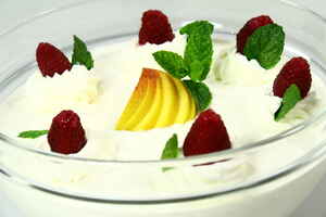 Peach melba mousse, billede 4