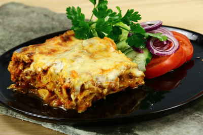 lasagne med rasp og ost lasagne med rasp og ost