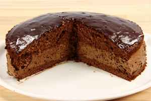 Amerikansk Chokoladekage , billede 4