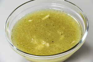 Vinaigrette - Olie eddike dressing med hvidløg