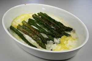 Gratinerede asparges (Asparagi Al Gratin)