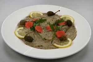 Vitello tonnato freddo (koldt kalvekød i tunsauce), billede 4