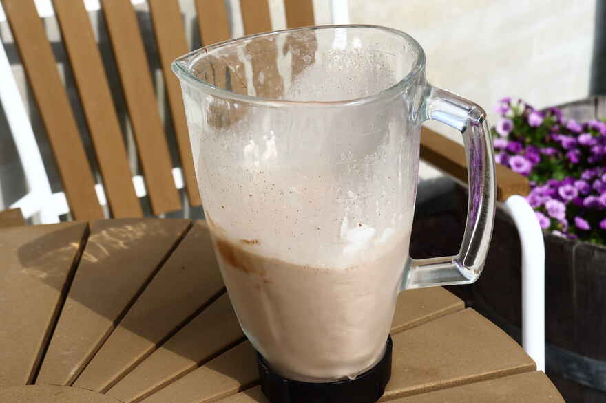 Nutellashake - skøn milkshake ... klik for at komme tilbage