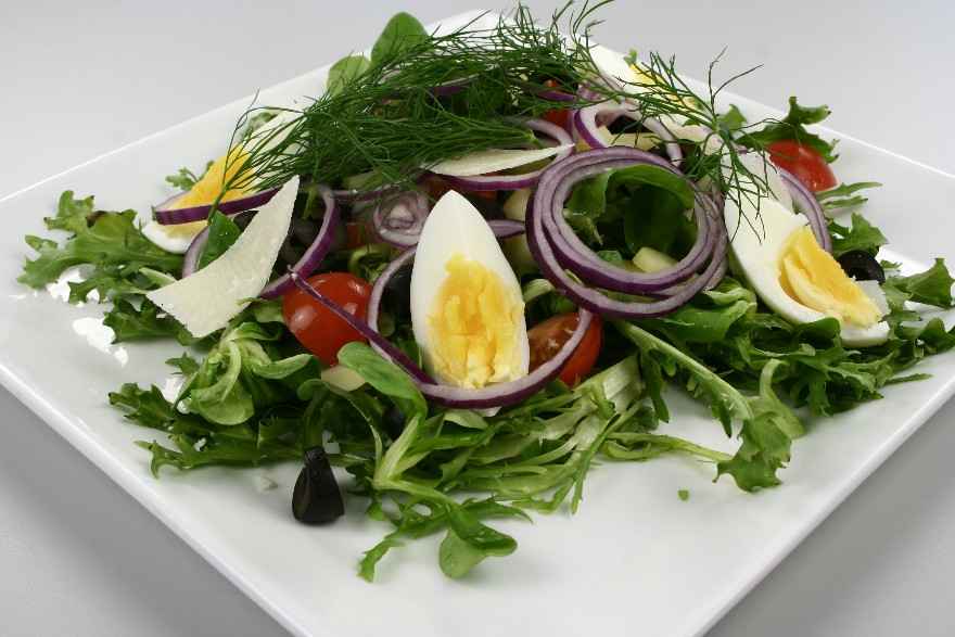 Salad Nicoise (Vegetarisk) ... klik for at komme tilbage