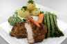 Panerede koteletter med grønne asparges og kryddersmør ... klik på billedet for at komme tilbage