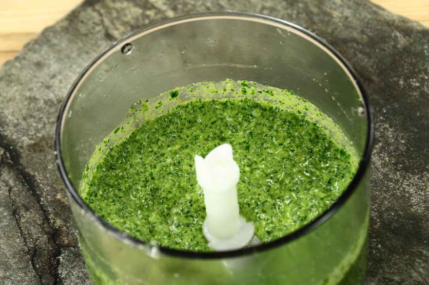 Rucolapesto - Rucola pesto ... klik for at komme tilbage