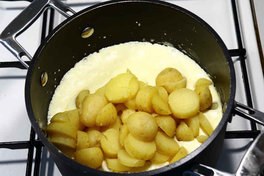 Flødestuvede kartofler ... klik for at komme tilbage