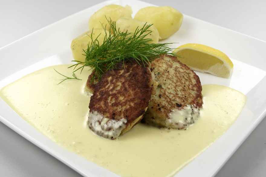 Fiskefrikadeller af hvilling ... klik for at komme tilbage