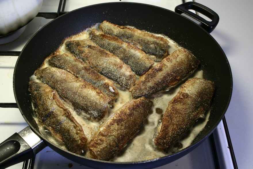 Stegte sild med persillesovs ... klik for at komme tilbage