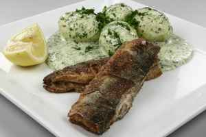 Stegte sild med persillesovs, billede 4