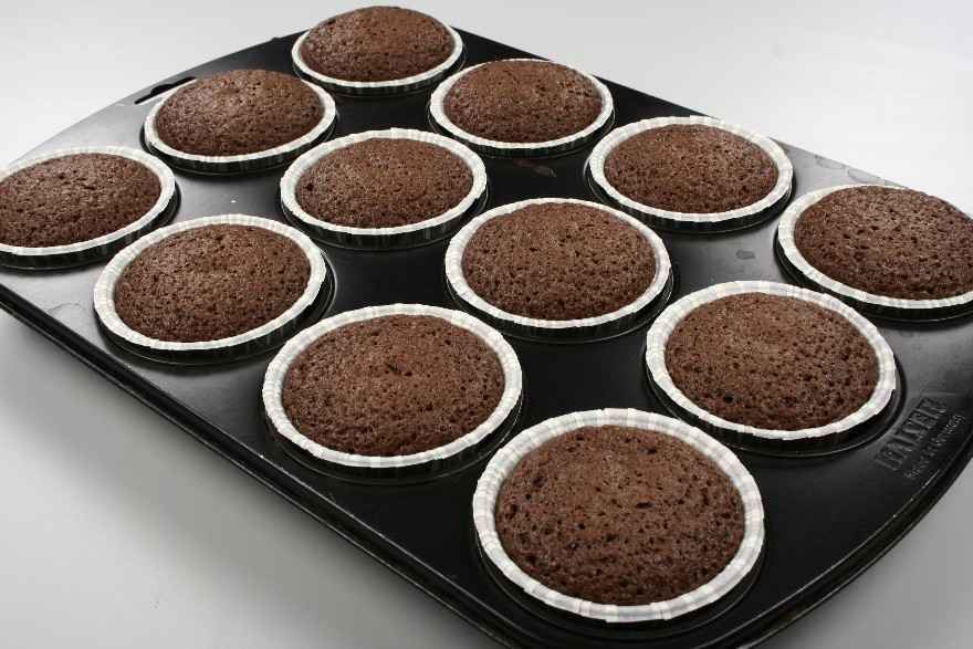 Chokolademuffins med mini chokoladeskilpadder ... klik for at komme tilbage