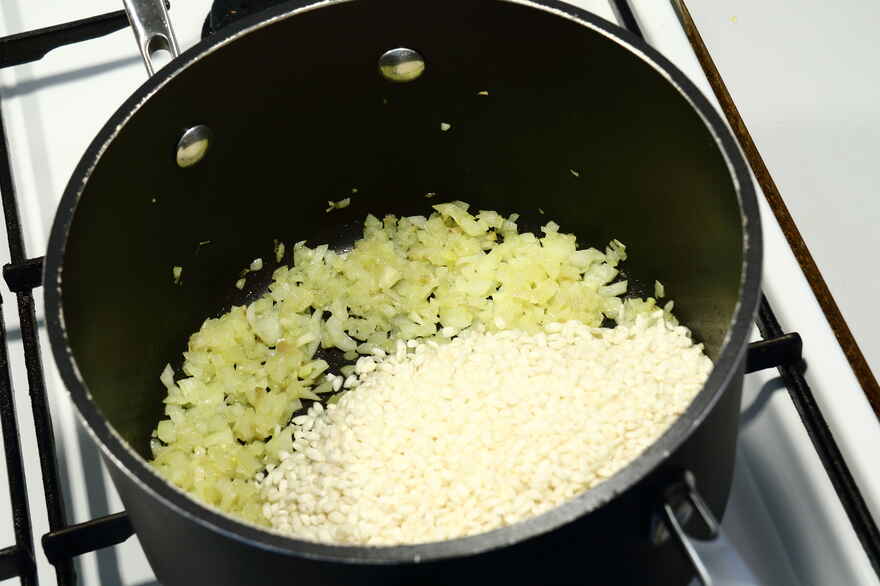 Risotto med rejer og citron ... klik for at komme tilbage