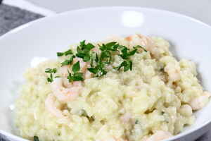 Risotto med rejer og citron, billede 4