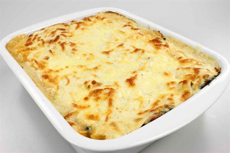 Kylling/spinat lasagne ... klik for at komme tilbage