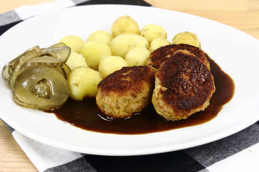 Frikadeller uden mælk ... klik for at komme tilbage