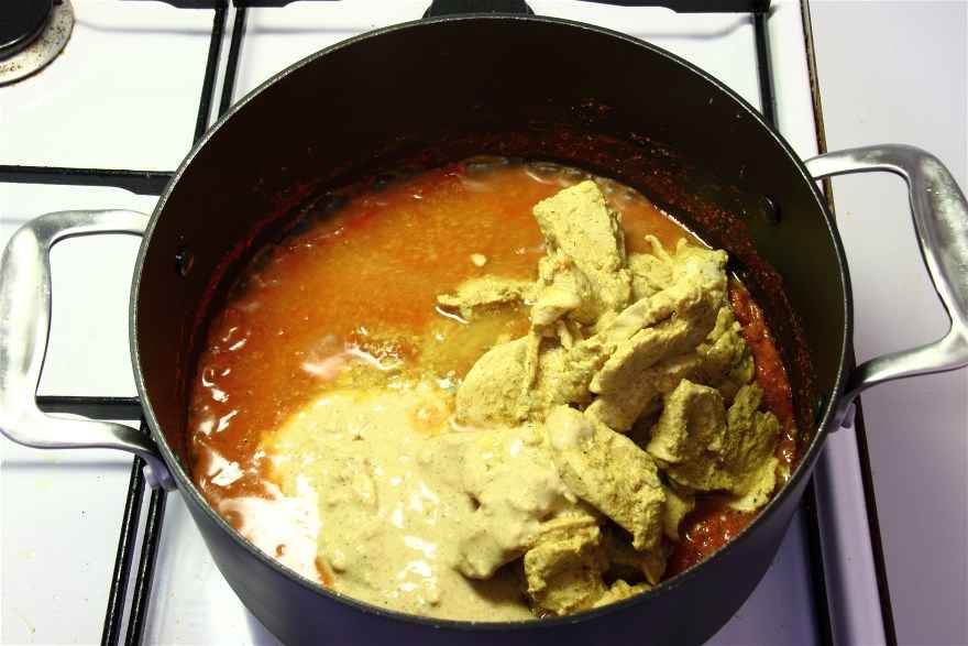 Chicken tikka masala ... klik for at komme tilbage