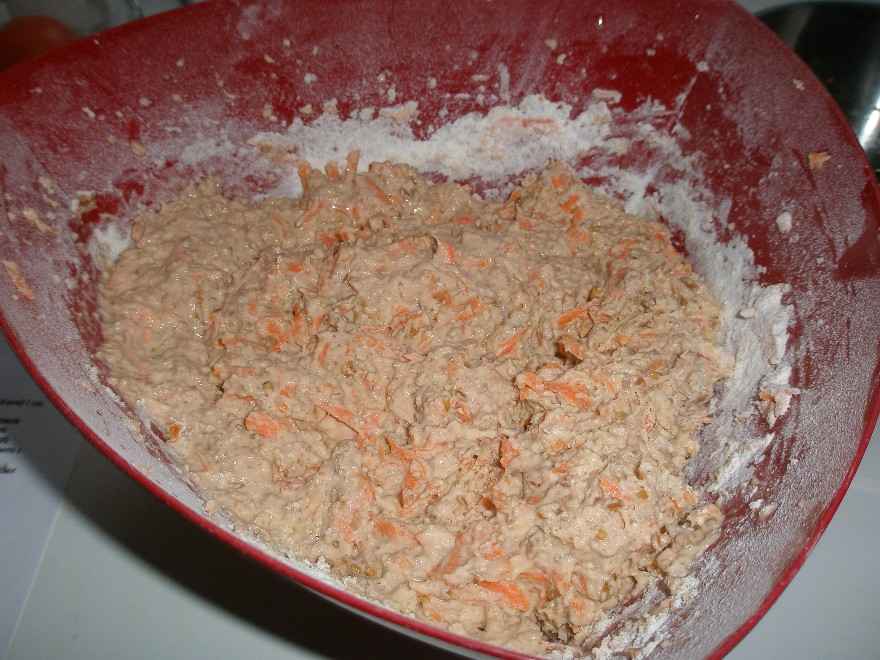 Grovboller/franskbrød med gulerødder ... klik for at komme tilbage