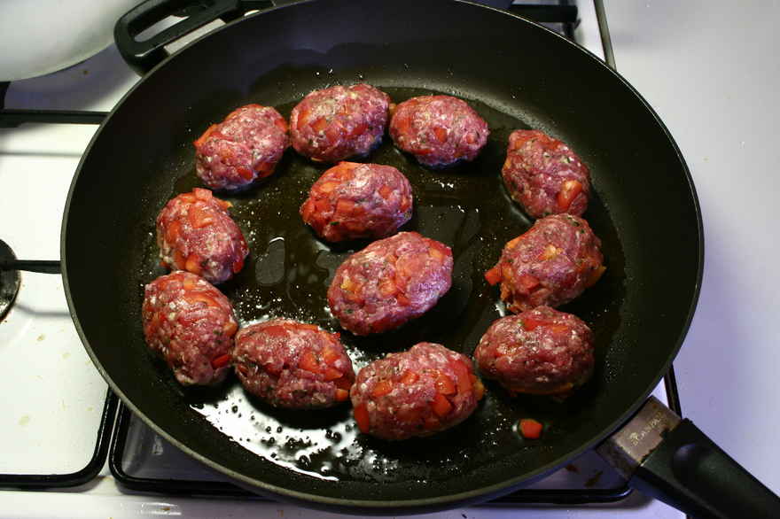 Spanske frikadeller ... klik for at komme tilbage