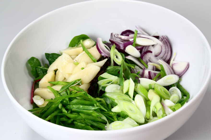 Salat med blåbær ... klik for at komme tilbage