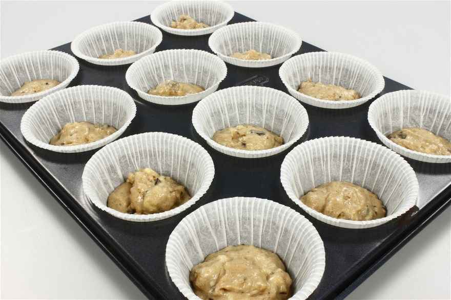 Makronmuffins med chokolade og mandler ... klik for at komme tilbage