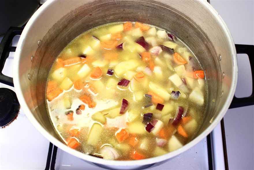 Jordskokke/kartoffelsuppe ... klik for at komme tilbage