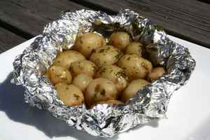 Små grillede kartofler, billede 4