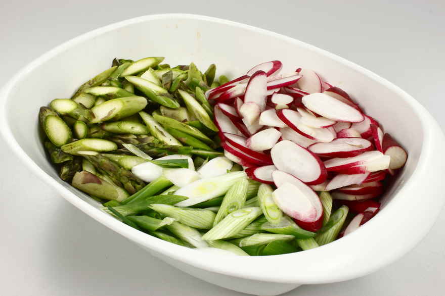 Asparges-salat ... klik for at komme tilbage